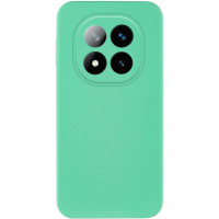 Чехол Silicone Cover Lakshmi Full Camera (AA) для Xiaomi Redmi Note 14 Pro 4G/5G - Ментоловый / Mint