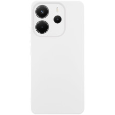 Чехол Silicone Cover Lakshmi Full Camera (AA) для Xiaomi Redmi Note 14 4G (Europe version) - Белый / White