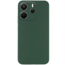 Чохол Silicone Cover Lakshmi Full Camera (AA) для Xiaomi Redmi Note 14 4G (Europe version) - Зелений / Dark green