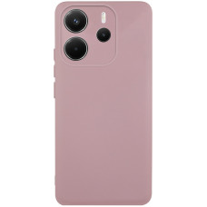 Чохол Silicone Cover Lakshmi Full Camera (AA) для Xiaomi Redmi Note 14 4G (Europe version) - Рожевий / Pink Sand