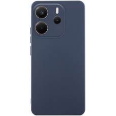 Чохол Silicone Cover Lakshmi Full Camera (AA) для Xiaomi Redmi Note 14 4G (Europe version) - Синій / Midnight blue