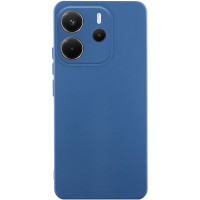 Чехол Silicone Cover Lakshmi Full Camera (AA) для Xiaomi Redmi Note 14 4G (Europe version) - Синий / Navy Blue