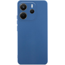 Чохол Silicone Cover Lakshmi Full Camera (AA) для Xiaomi Redmi Note 14 4G (Europe version) - Синій / Navy Blue