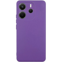 Custodia Silicone Cover Lakshmi Full Camera (AA) per Xiaomi Redmi Note 14 4G (Europe version) - Viola / Amethyst