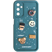 Чохол TPU Toys Case для Samsung Galaxy A25 5G - Pine Green / Always Happy