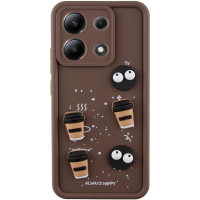 Чохол TPU Toys Case для Xiaomi Redmi Note 13 4G - Brown / Always Happy