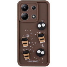 Чохол TPU Toys Case для Xiaomi Redmi Note 13 4G - Brown / Always Happy