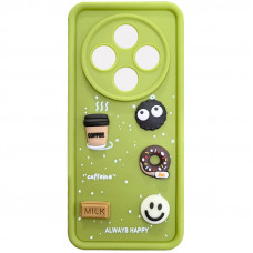 Чехол TPU Toys Case для Xiaomi Redmi Note 13 4G - Light Green / Always Happy