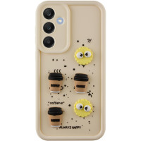 Чохол TPU Toys Case для Samsung Galaxy A35 - Sand / Always Happy