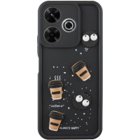 Чохол TPU Toys Case для Xiaomi Redmi 13 4G / Poco M6 4G - Black / Always Happy
