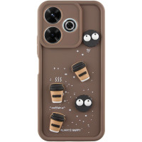 Чохол TPU Toys Case для Xiaomi Redmi 13 4G / Poco M6 4G - Brown / Always Happy