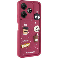 Чохол TPU Toys Case для Xiaomi Redmi 13 4G / Poco M6 4G - Red / Always Happy