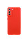 Чехол TPU GETMAN Liquid Silk Full Camera для Samsung Galaxy S21 FE - Красный / Red - фото