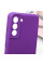 Чехол TPU GETMAN Liquid Silk Full Camera для Samsung Galaxy S21 FE - Фиолетовый / Purple - фото