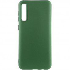 Чехол Silicone Cover Lakshmi (AA) для Samsung Galaxy A50 (A505F) / A50s / A30s - Зеленый / Dark green