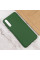 Чехол Silicone Cover Lakshmi (AA) для Samsung Galaxy A50 (A505F) / A50s / A30s - Зеленый / Dark green - фото