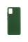 Чохол Silicone Cover Lakshmi (AA) для Samsung Galaxy A51 - Зелений / Dark green - фото