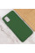 Чохол Silicone Cover Lakshmi (AA) для Samsung Galaxy A51 - Зелений / Dark green - фото