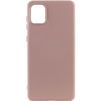 Чехол Silicone Cover Lakshmi (AA) для Samsung Galaxy A71 - Розовый / Pink Sand