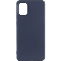 Чехол Silicone Cover Lakshmi (AA) для Samsung Galaxy A71 - Синий / Midnight Blue