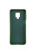 Чехол Silicone Cover Lakshmi (AA) для Xiaomi Redmi Note 9s / Note 9 Pro / Note 9 Pro Max - Зеленый / Dark green - фото