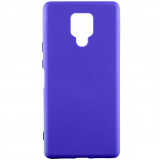 Чехол Silicone Cover Lakshmi (AA) для Xiaomi Redmi Note 9s / Note 9 Pro / Note 9 Pro Max - Синий / Iris