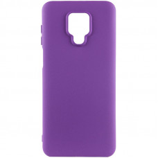 Чехол Silicone Cover Lakshmi (AA) для Xiaomi Redmi Note 9s / Note 9 Pro / Note 9 Pro Max - Фиолетовый / Purple