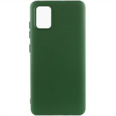 Чохол Silicone Cover Lakshmi (AA) для Samsung Galaxy A31 - Зелений / Dark green