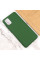 Чохол Silicone Cover Lakshmi (AA) для Samsung Galaxy A31 - Зелений / Dark green - фото