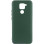 Чохол Silicone Cover Lakshmi (AA) для Xiaomi Redmi Note 9 / Redmi 10X - Зелений / Dark green