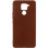 Чохол Silicone Cover Lakshmi (AA) для Xiaomi Redmi Note 9 / Redmi 10X - Коричневий / Brown