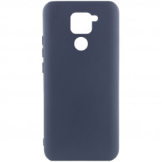 Чехол Silicone Cover Lakshmi (AA) для Xiaomi Redmi Note 9 / Redmi 10X - Синий / Midnight Blue