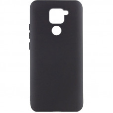 Чохол Silicone Cover Lakshmi (AA) для Xiaomi Redmi Note 9 / Redmi 10X - Чорний / Black