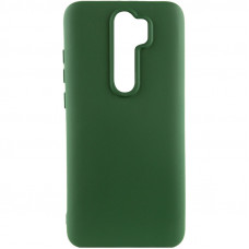 Чехол Silicone Cover Lakshmi (AA) для Xiaomi Redmi 9 - Зеленый / Dark green