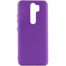 Чехол Silicone Cover Lakshmi (AA) для Xiaomi Redmi 9 - Фиолетовый / Purple