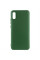 Чохол Silicone Cover Lakshmi (AA) для Xiaomi Redmi 9A - Зелений / Dark green