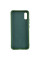 Чохол Silicone Cover Lakshmi (AA) для Xiaomi Redmi 9A - Зелений / Dark green