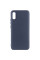 Чехол Silicone Cover Lakshmi (AA) для Xiaomi Redmi 9A - Синий / Midnight Blue - фото