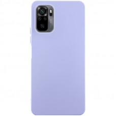 Чохол Silicone Cover Lakshmi (AA) для Xiaomi Redmi Note 10 / Note 10s / Poco M5s - Бузковий / Dasheen