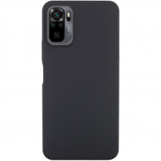 Чохол Silicone Cover Lakshmi (AA) для Xiaomi Redmi Note 10 / Note 10s / Poco M5s - Чорний / Black