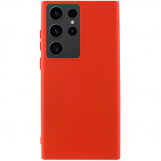 Чехол Silicone Cover Lakshmi (AA) для Samsung Galaxy S21 Ultra - Красный / Red