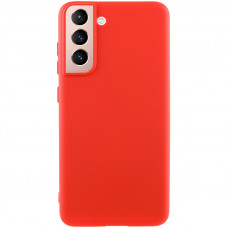 Чехол Silicone Cover Lakshmi (AA) для Samsung Galaxy S21 - Красный / Red