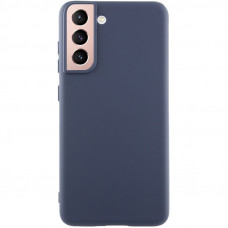 Чехол Silicone Cover Lakshmi (AA) для Samsung Galaxy S21 - Синий / Midnight Blue