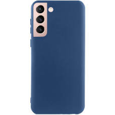 Чохол Silicone Cover Lakshmi (AA) для Samsung Galaxy S21 - Синій / Navy Blue