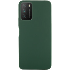 Чохол Silicone Cover Lakshmi (AA) для Xiaomi Poco M3 - Зелений / Dark green