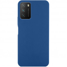 Чохол Silicone Cover Lakshmi (AA) для Xiaomi Poco M3 - Синій / Navy Blue