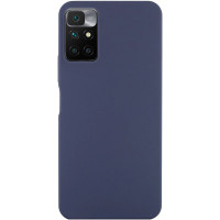 Чехол Silicone Cover Lakshmi (AA) для Xiaomi Redmi 10 - Синий / Midnight Blue