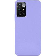 Чохол Silicone Cover Lakshmi (AA) для Xiaomi Redmi 10 - Бузковий / Dasheen