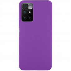 Чехол Silicone Cover Lakshmi (AA) для Xiaomi Redmi 10 - Фиолетовый / Purple