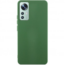 Чехол Silicone Cover Lakshmi (AA) для Xiaomi 12T / 12T Pro - Зеленый / Dark green